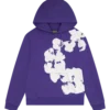 Denim Tears Biggie Purple Hoodie Cotton Wreath