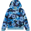 Denim Tears Blue Camo Hoodie Cotton Wreath Zip