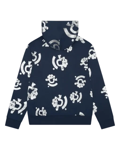 Denim Tears Bstroy Blue Hoodie Zip