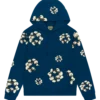 Denim Tears Navy Hoodie Cactus Wreath