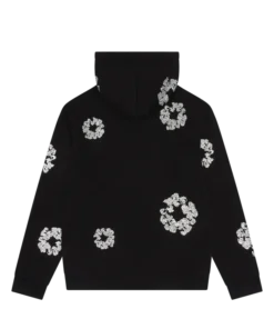 black denim tears hoodie​