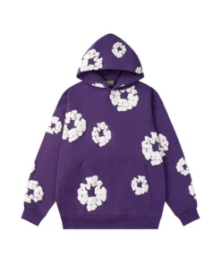 denim tears Purple tracksuit