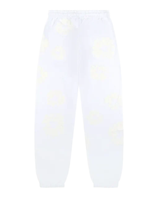 Denim Tears White Sweatpants Mono Cotton Wreath