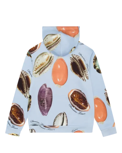 Denim Tears Blue Hoodie Shell
