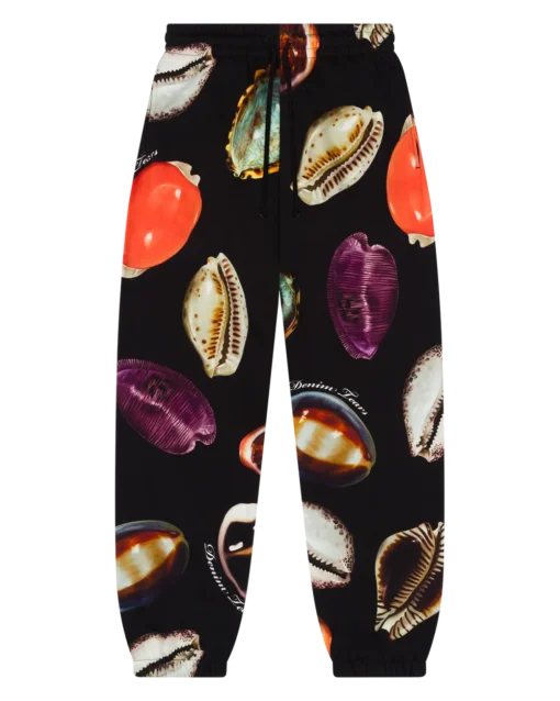 Denim Tears Shell Black Sweatpants
