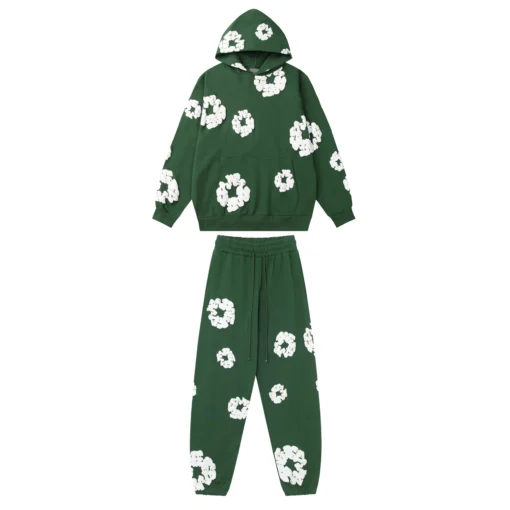 denim tears tracksuit green