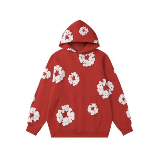 red denim tears tracksuit