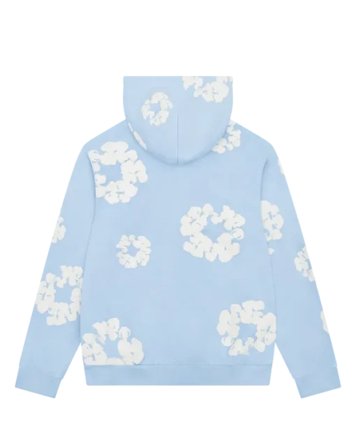 blue denim tears hoodie Cotton Wreath