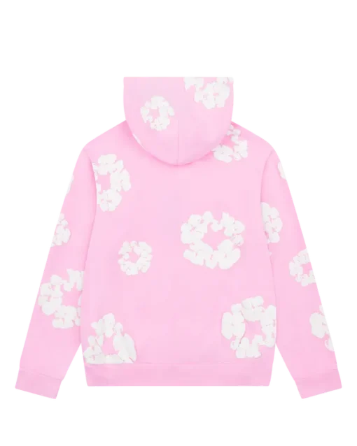 pink denim tears hoodie