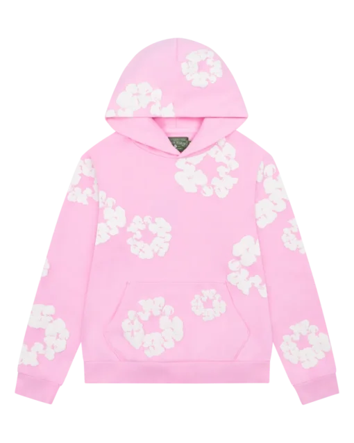 pink denim tears hoodie