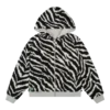 denim tears zebra hoodie