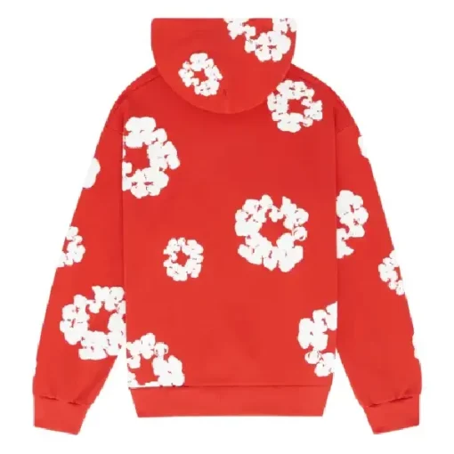 red denim tears hoodie