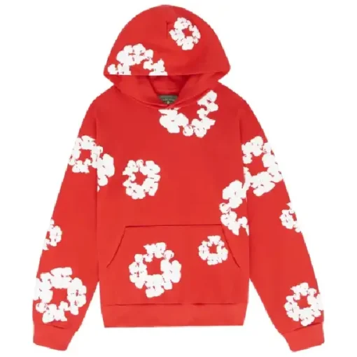 red denim tears hoodie